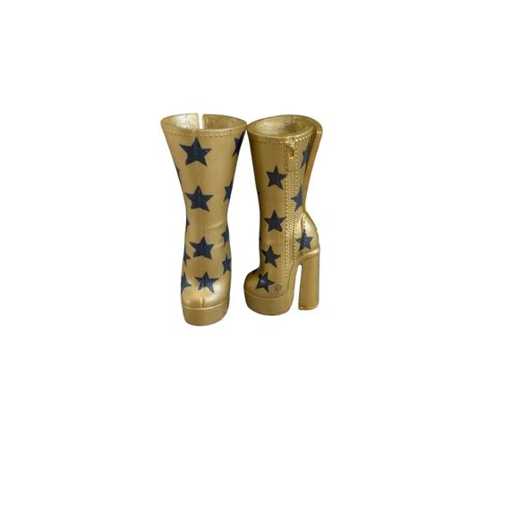 LOL Surprise OMG Agent Soul Babe Movie Magic Doll Platform Boots Gold Stars - Picture 2 of 5